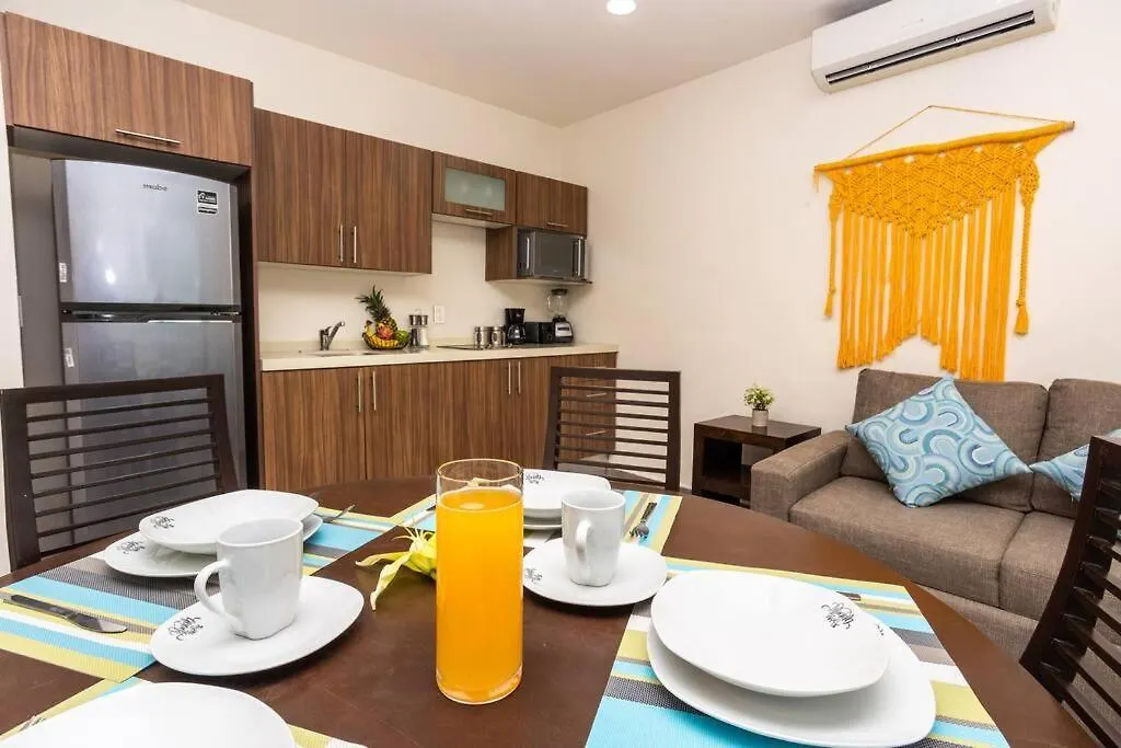 Deluxe Jr. 2 Rooms Suite, Dept. 101 Playa del Carmen 0*,  Messico
