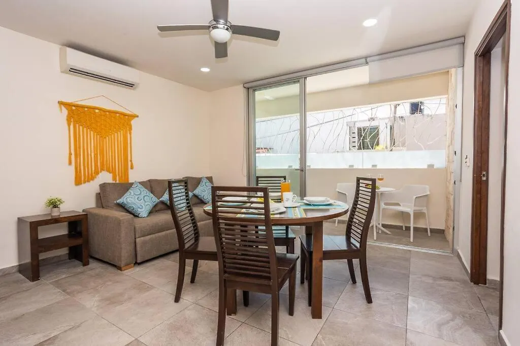 Apartment Deluxe Jr. 2 Rooms Suite, Dept. 101 Playa del Carmen Mexico